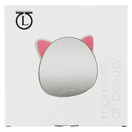 Зеркало настольное тм ЮНИLOOK, металл, стекло, пластик, 16x14,5см, 3 цвета