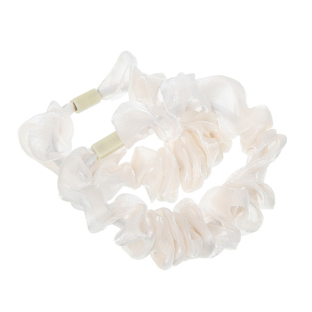 Резинки для волос ЮНИLOOK, 2шт, d6,5см, полиэстер, ACS25-5