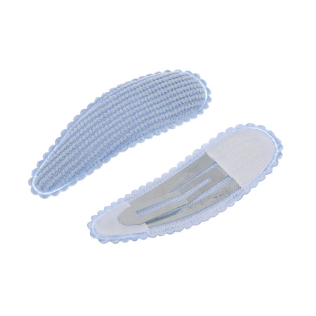 ЮНИLOOK Зажим для волос детский, 2шт, полиэстер, металл, ACS25-9