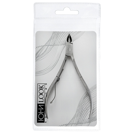 ЮНИLOOK Кусачки маникюрные для кутикулы с одинарной пружиной, длина лезвий 5мм, сталь, 10см, #8715