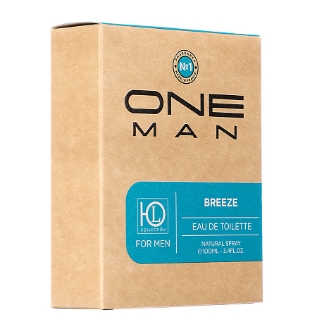 ЮL Туалетная вода мужская ONE MAN Breeze, 100 мл