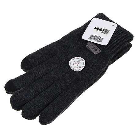 GALANTE Перчатки мужские контактные, р.22-24, 20%шерсть, 50%акрил, 30% п/э, цвета в ас-те, ОЗ25-22