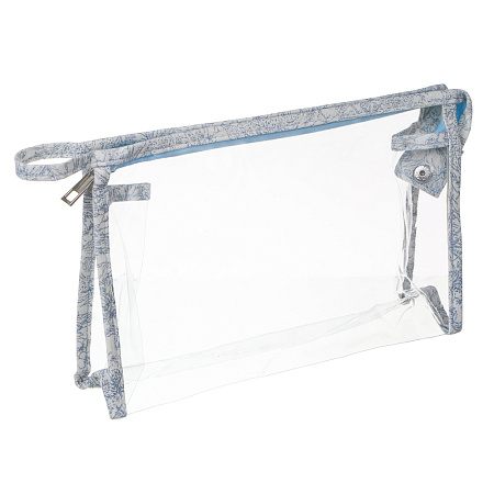 ЮL Косметички в наборе 3 шт Флора, ПВХ, ПЭ, 25х16х8см/20х14х3см/15х10х6см, 2 цвета