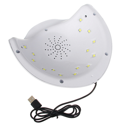 ЮНИLOOK Заря Лампа UV/LED для сушки гель-лака 36W, USB, пластик, 19x18,5x8см