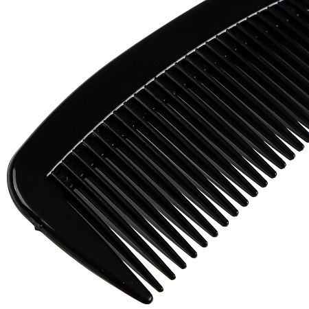Расческа-гребень тм ЮНИLOOK, пластик, 22х5см, черный