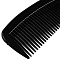 Расческа-гребень тм ЮНИLOOK, пластик, 22х5см, черный
