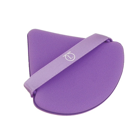 Набор для визажа 5 шт (спонжи 2 шт, кисти 3 шт) тм ЮНИLOOK, ЭВА, ПУ, пластик, нейлон, 3 цвета