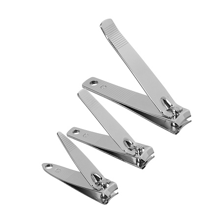 ЮНИLOOK Набор из 3-х книпсеров, металл, 7,7см / 5,7см / 5,2см