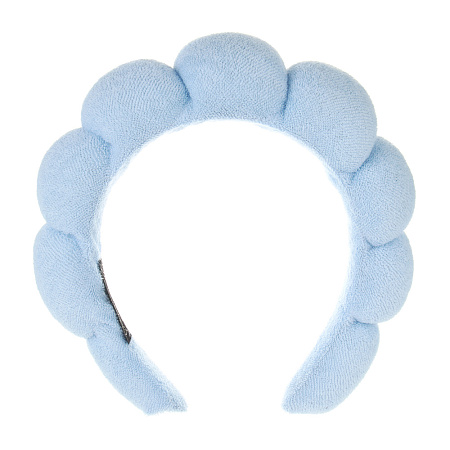 Набор 12шт тм ЮНИLOOK (ободок 1шт, напульсники 2шт, пуховка 3шт, д тона 3шт, блендер 3шт), 3цвета