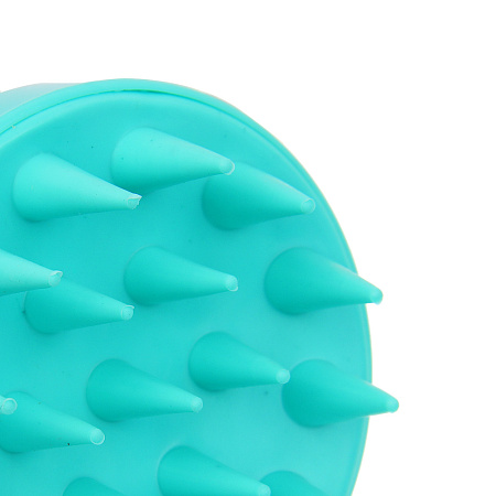 Щетка массажная для головы тм ЮНИLOOK, пластик, d7,7см,4 цвета