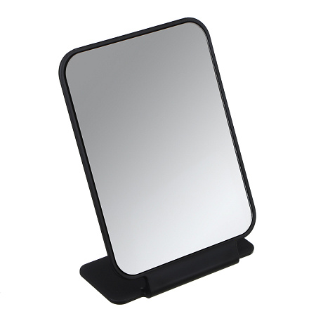 ЮНИLOOK Рефлект Зеркало настольное, пластик, стекло, 20,5х14,5см, 2 цвета