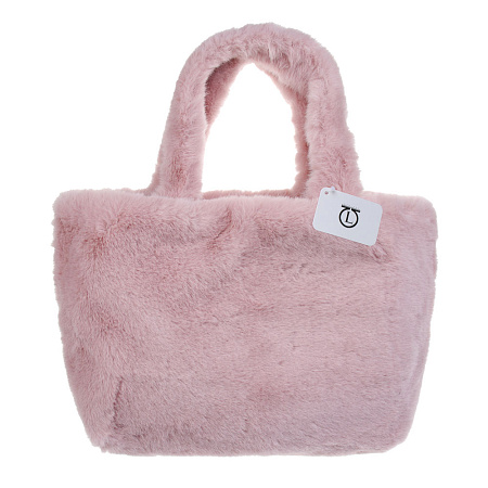 ЮL Мэллоу Сумка из искусственного меха на кнопке, 36x22 см, полиэстер, 2-3 цвета