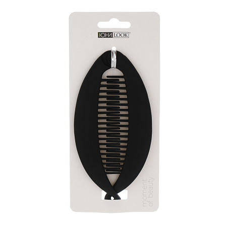 ЮНИLOOK Заколка для волос 13,5х6см, пластик, 2 цвета, ACS25-10