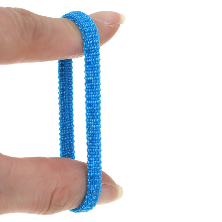 Резинки для волос ЮНИLOOK 24шт, d3см, полиэстер, 6 цветов, ACS-87