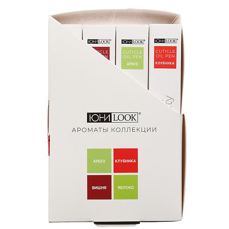 ЮНИLOOK Масло питательное для ногтей и кутикулы, 3мл, 4 вида