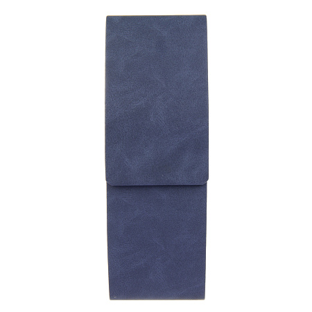 ЮL Футляр для очков вертикальный на магнитной застежке, ПУ, 15,5х5,2см, 3 цвета