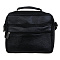 Сумка ЮL Драйв мужская на длинном ремне, 4 отделения, нат.кожа, ПУ, 22х18х8,5см, черный, КЖ24-71