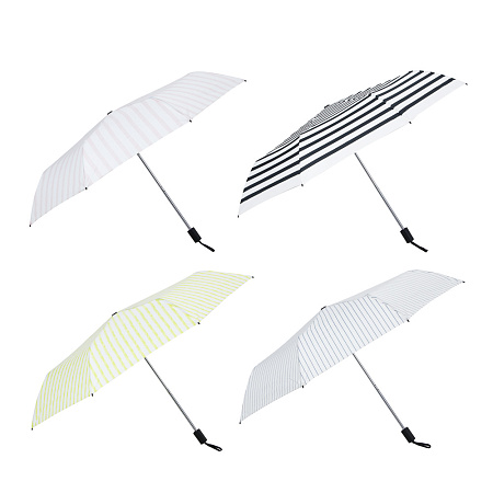 Зонт компакт, механика, металл, пластик, эпонж, d96см, 8 спиц, цвета в ассортименте