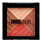 ЮНИLOOK Румяна многоцветные сияющие, 6 гр, 2 тона