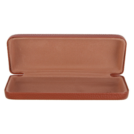 Футляр кейс для очков тм ЮL формованный, ПУ, 16х6см, 3 цвета