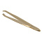 Пинцет прямой тм ЮНИLOOK  ULTRA, сталь, 9 см, цвет золото