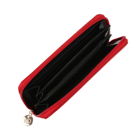 ЮL Кошелек с отд. для карт, купюр, монет, ПУ, 19,5х10см, 3 цвета, КЖ23-13