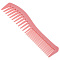 ЮНИLOOK Расческа-гребень, пластик, 18,5х5 см, 2 цвета