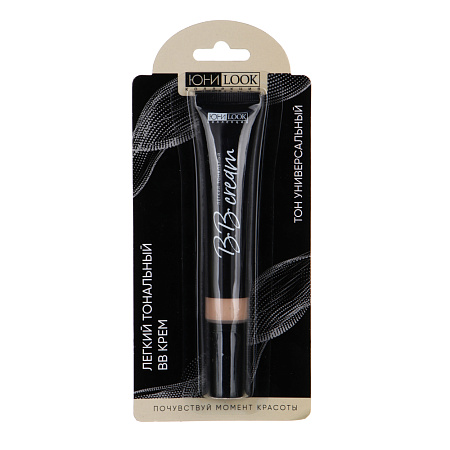ЮНИLOOK Легкий тональный ВВ крем выравнивающий с дозатором, 24мл, тон универсальный