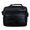 Сумка ЮL Драйв мужская на длинном ремне, 4 отделения, нат.кожа, ПУ, 22х18х8,5см, черный, КЖ24-71