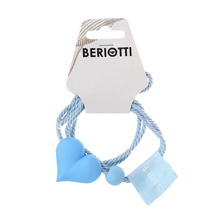 BERIOTTI Набор резинок для волос 2шт, нейлон, ПВХ, 6см, 4 цвета