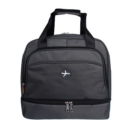 Сумка дорожная с отделением для обуви тм ЮL, полиэстер, 40х33х20см, 2-3 цвета