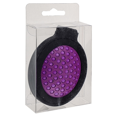 Расческа дорожная тм ЮНИLOOK, с зеркалом пластик, стекло, 6х8см, 4 цвета