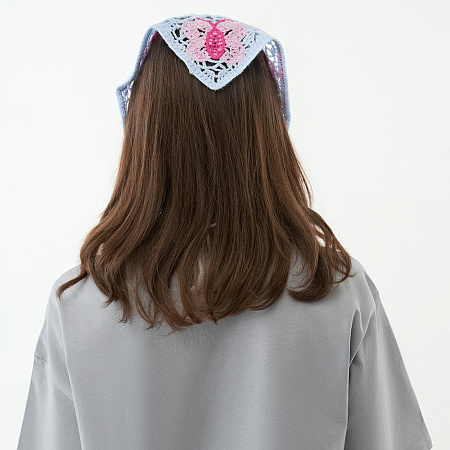 GALANTE Косынка вязаная женская, р-р 50x35см, 100% полиэстер, 6 дизайнов