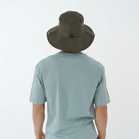 GALANTE Панама взрослая, р.58, 100% полиэстер, зеленый, ВЛ25-11, #1