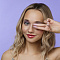 ЮНИLOOK Шайн Глиттерные тени, 2,5г, тон 03, лавандовый