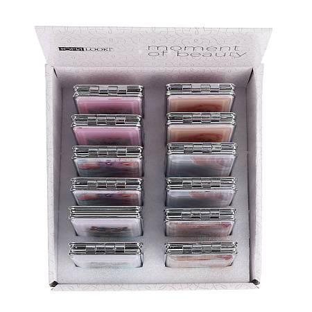 ЮНИLOOK Зеркало карманное, пластик, стекло, 8х5,8см, 6-12 дизайнов