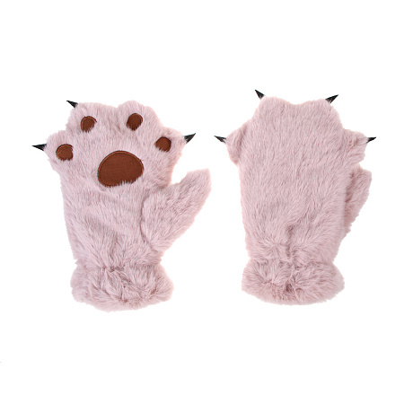 GALANTE Рукавицы женские из экомеха, р.18-20, 50% акрил, 50% полиэстер, цвета в ас-те, ОЗ25-16