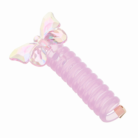 ЮНИLOOK Заколка-спиралька детская для волос, 7см, ТПР, пластик