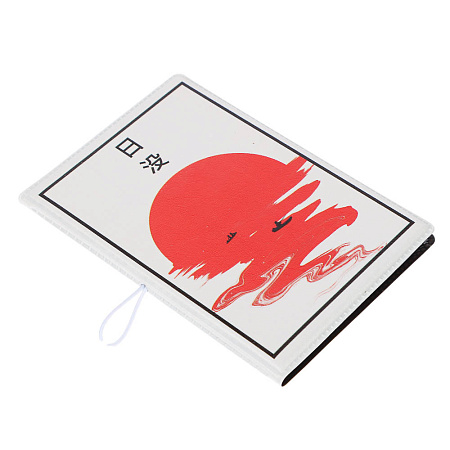 Визитница-картхолдер тм ЮL на 10 карт с удерживающей резинкой, ПВХ, 10,4х7см, 6 дизайнов