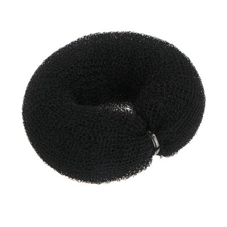 Валик для создания пучка на кнопке, тм ЮНИLOOK, 16-18см, диаметр 4см, нейлон, 3 цвета, #14