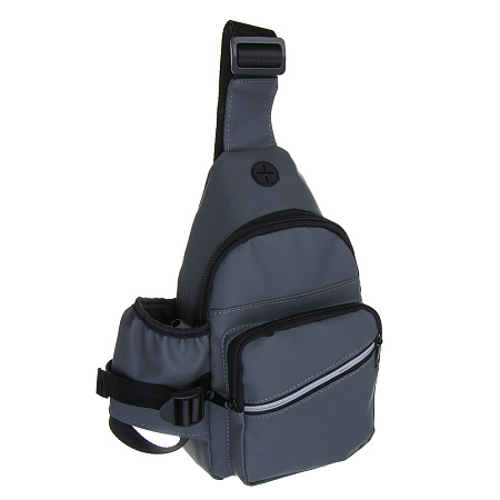 ЮL Сторм Сумка-слинг с карманом для бутылки, 100% полиэстер,