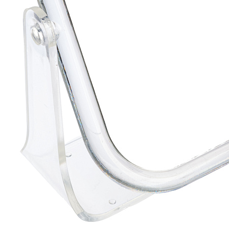 ЮНИLOOK Зеркало настольное, пластик, стекло, 15x18/d14см, 2 дизайна