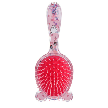 ЮНИLOOK Расческа массажная детская, пластик, 20x7,5см, 2-3 дизайна, арт.1