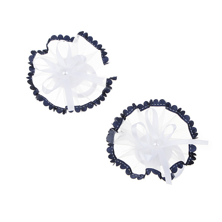 ЮНИLOOK Набор детских резинок для волос 2шт, 7см, полиэстер, 4 дизайна, ШБ23-06