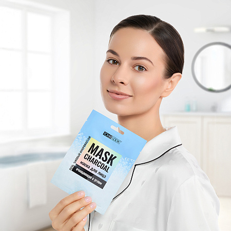 ЮНИLOOK Маска очищающая пузырьковая с углем, 25 мл