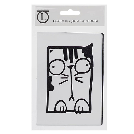 Обложка для паспортатм ЮL с отд.для карт и удерживающей резинкой , ПВХ, 13,7х9,6см, 6 дизайнов, #2