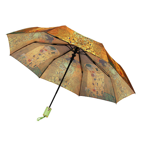 Зонт женский, полуавтомат, сплав, пластик, полиэстер, 55см, 8 спиц, 4 дизайна, арт.5