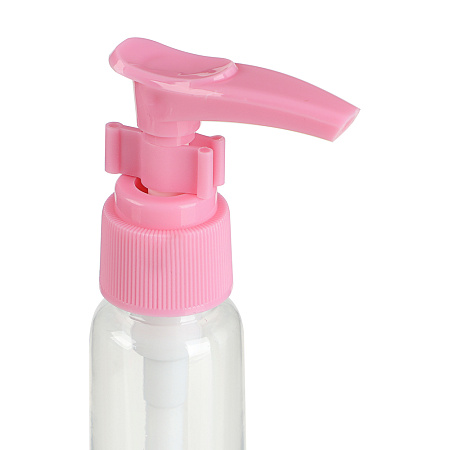 Набор для косметики дорожный 3 предмета (2 шт-50 мл, 1шт-30мл) тм ЮНИLOOK, пластик, 2 цвета