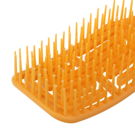 Расческа массажная, продувная тм ЮНИLOOK, пластик, 20,5x5,5см, 4 цвета