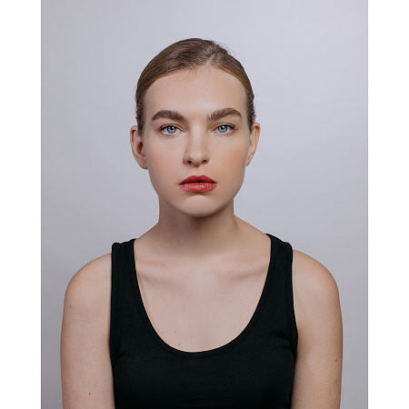 Набор кистей для макияжа 7шт професс тм ЮНИLOOK, дерево, синтетич.нейлон, 15см, черный, 26905-26